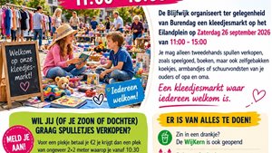 Kleedjesmarkt Eilandplein Burendag Duiven