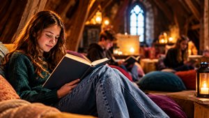 Lezen tussen de Kasteelmuren - Silent Book Club