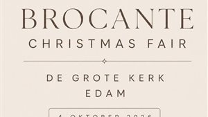 Christmas Brocante Fair Grote Kerk Edam