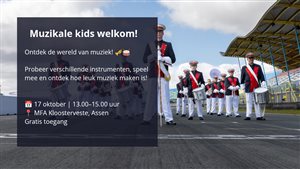 Gratis Muziekworkshop voor kinderen - Assen