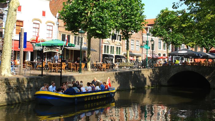 Grachtenvaert Oudewater in Oudewater, Utrecht