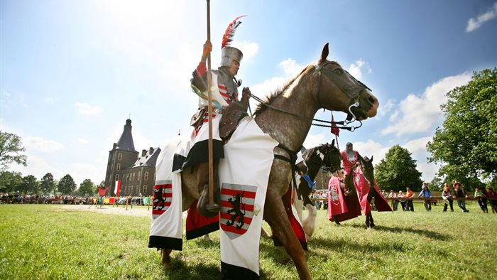 Kasteel Hoensbroek in Hoensbroek, Limburg