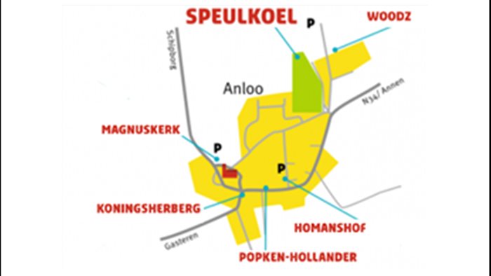 Openluchttheater de Speulkoel in Anloo, Drenthe
