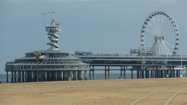 Strand bij Scheveningen