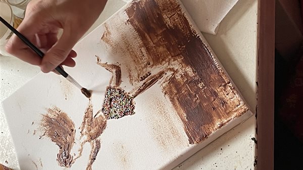 Schilderen met Chocolade