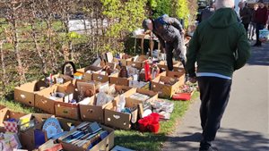 Vlooienmarkt in Tilburg Jeugdopleiding WII