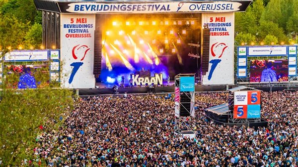 Bevrijdingsfestivals per provincie