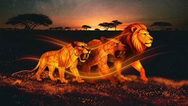 Miljoenen jaren in een avond vol licht