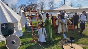 Middeleeuwse Paasmarkt Kloster Graefenthal