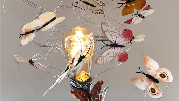 Ontwerp je eigen Tafellamp Fladderende Vlinders