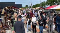 Openlucht Snuffelmarkt Brabanthallen Den Bosch