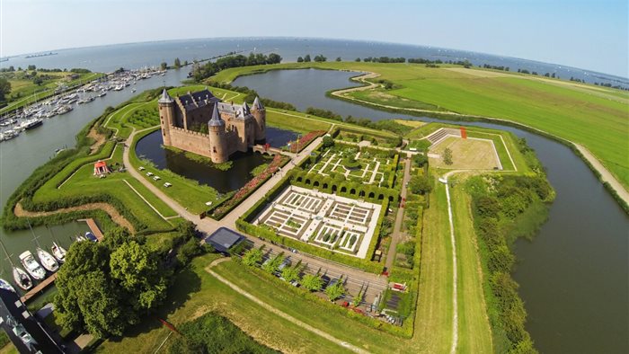 Muiderslot in Muiden, Noord-Holland