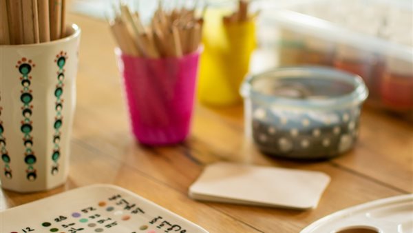 Workshop porselein stippen