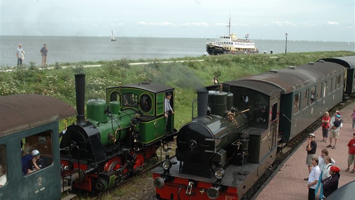 Museumstoomtram Hoorn-Medemblik in Hoorn, Noord-Holland