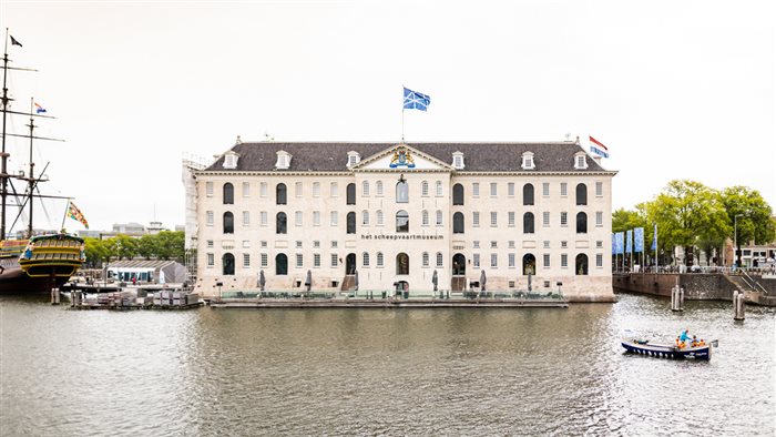 Het Scheepvaartmuseum in Amsterdam, Noord-Holland