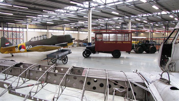 Nederlands Transport Museum in Nieuw-Vennep, Noord-Holland
