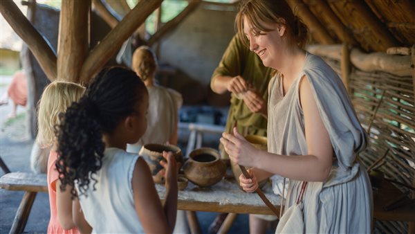 Meivakantie in het preHistorisch Dorp