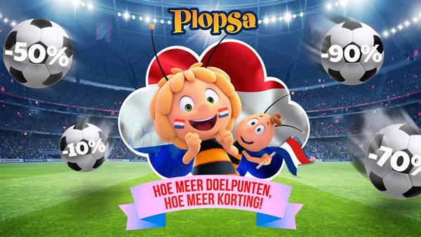 10 % korting per doelpunt