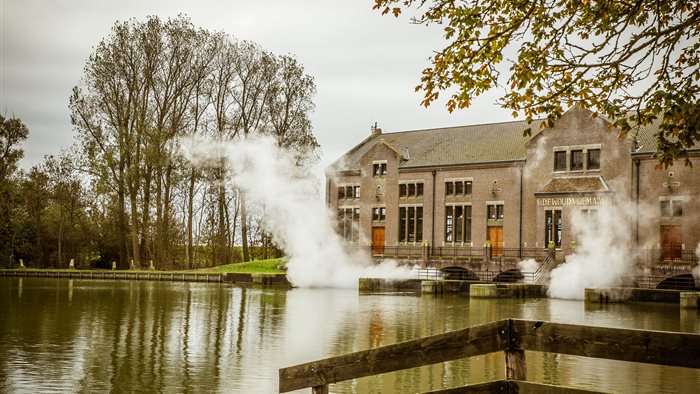 Het Woudagemaal in Lemmer, Friesland