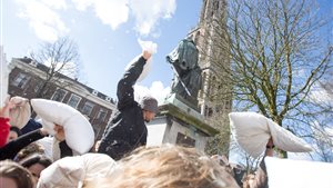 Kussengevecht Utrecht - Int Pillow Fight Day