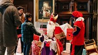 Sinterklaas logeert op het Muiderslot