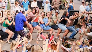 Horizontoer varend Muziekfestival op de Wadden