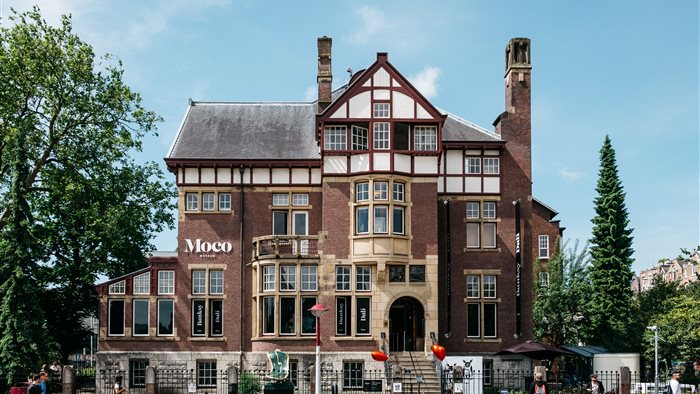 Moco Museum in Amsterdam, Noord-Holland