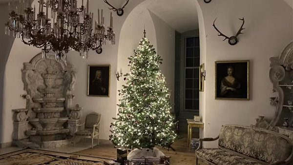 Kasteel Rosendael bij nacht