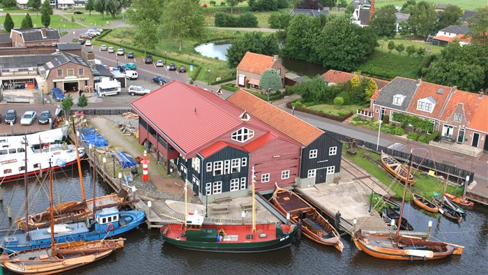 Bottermuseumwerf De Hellege in Elburg, Gelderland