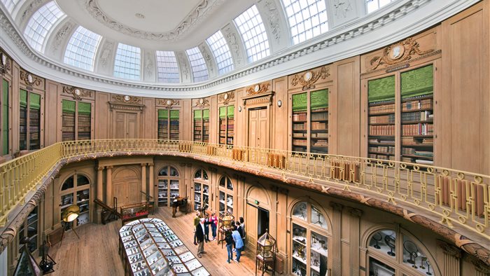 Teylers Museum in Haarlem, Noord-Holland