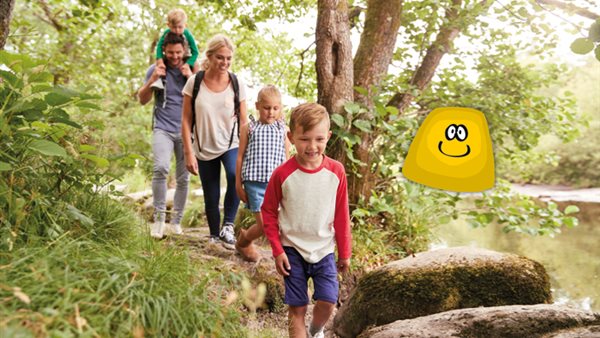 Gouden Happy Stone Speurtocht