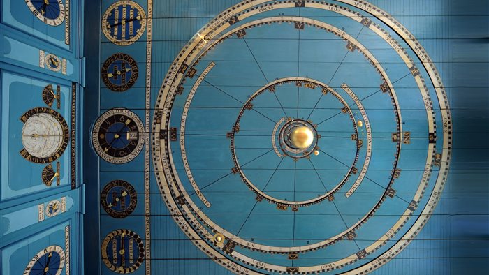 Eise Eisinga Planetarium in Franeker, Friesland