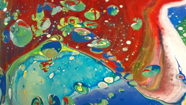Acryl Pouring