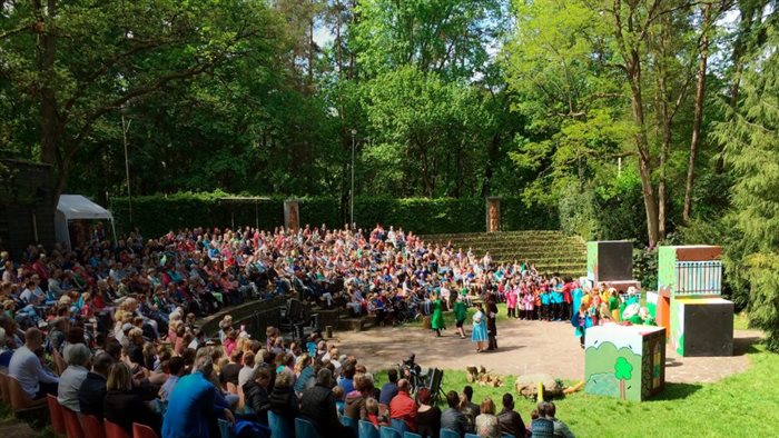 Natuurtheater Oisterwijk in Oisterwijk, Noord-Brabant