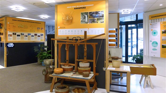 Het Kaas Museum in Bodegraven, Zuid-Holland