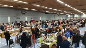 Braderie met Luikse markt op de Kade in Roosendaal