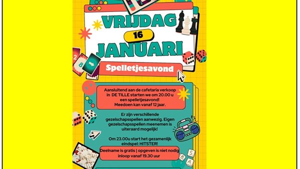 Spelletjesavond in Westerlee