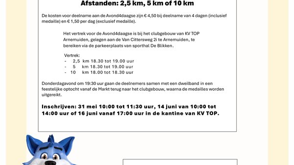 Avondvierdaagse Arnemuiden