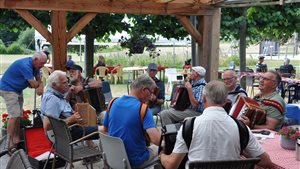 Harmonicafestijn bij de Spitkeet