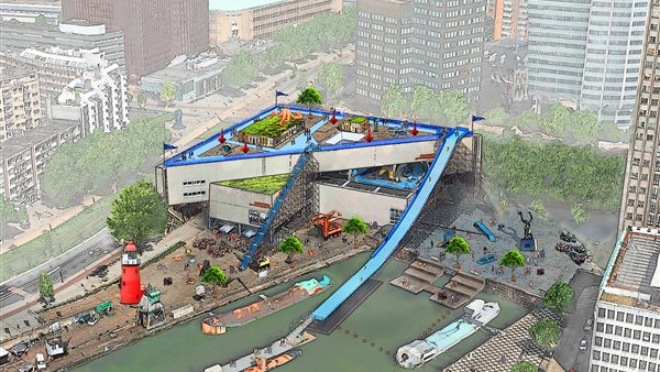 De Rotterdam Rooftop Roetsj