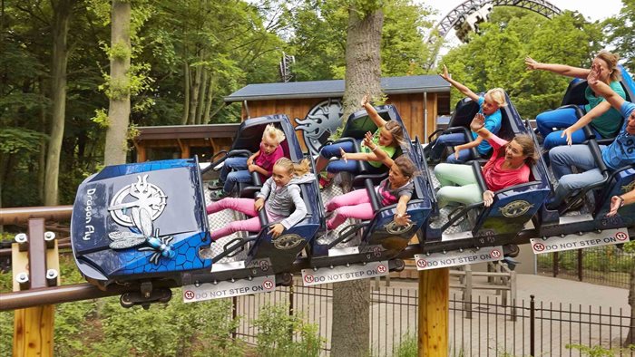 Attractiepark Duinrell in Wassenaar, Zuid-Holland