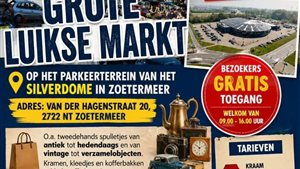 Rommelmarkt Silverdome in Zoetermeer
