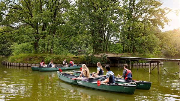 Kanosafari tussen de wilde dieren