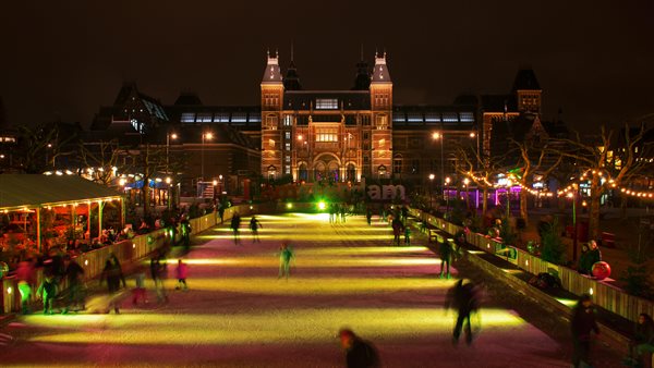 Schaatsbaan Museumplein