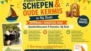 Historische schepen oude kermis en muziek tijde