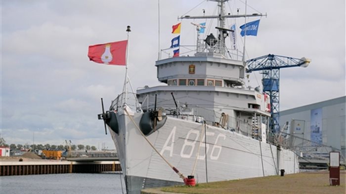 Museumschip Mercuur in Vlissingen, Zeeland