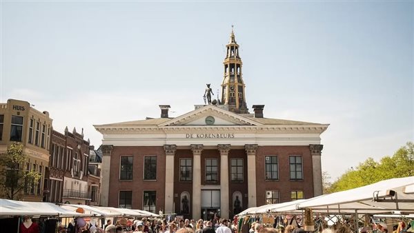 Zeldzaam Mooi Markt Vismarkt Groningen