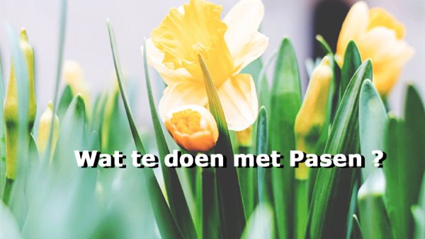 Er op uit in het Paasweekend