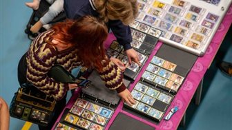 TCG beurs met Pokémon en Magic