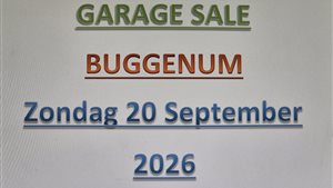 Garage sale Buggenum